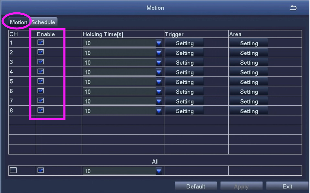 Zosi hot sale alarm setup