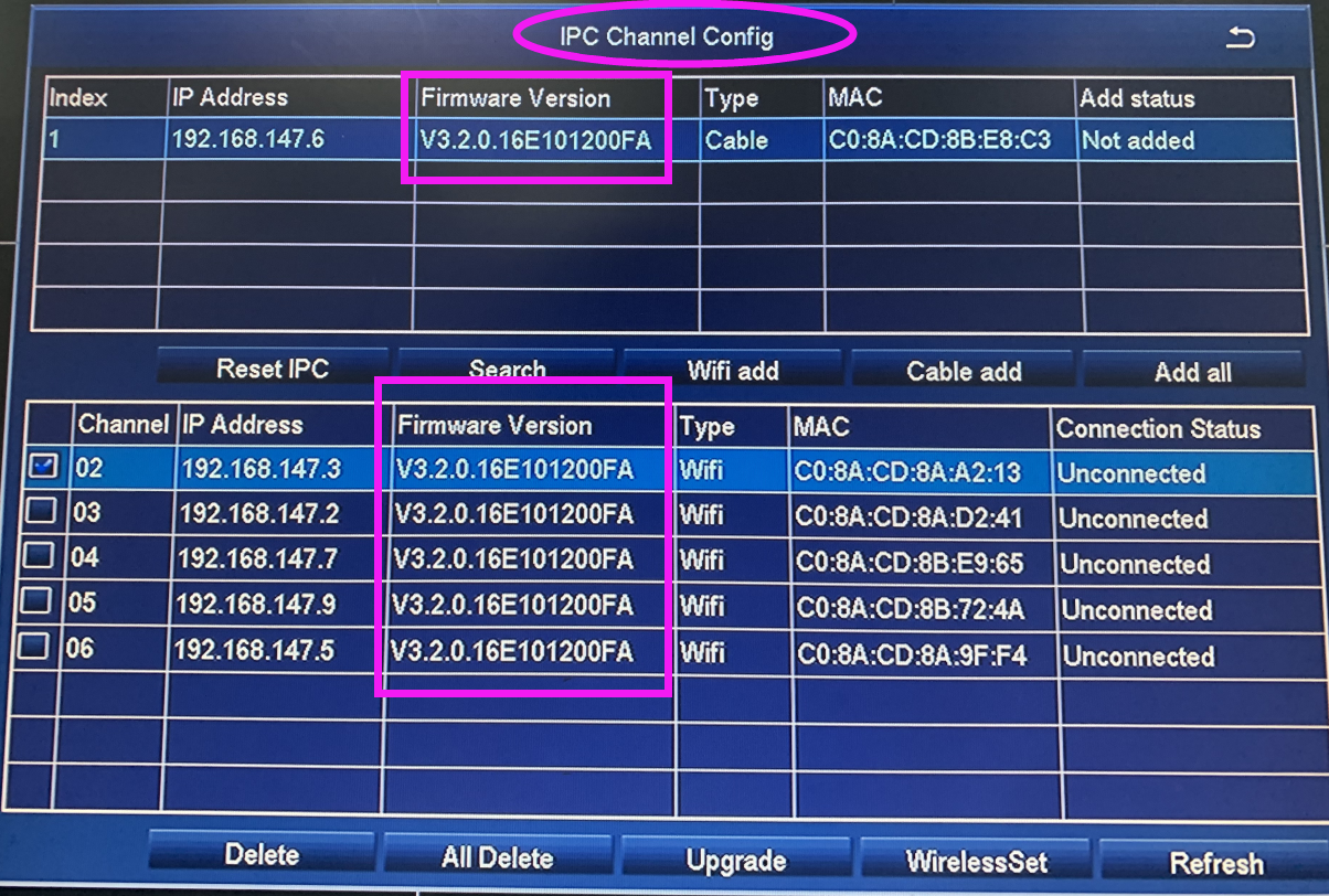 How to find the firmware version of the ZG2320M camera? – Zosi