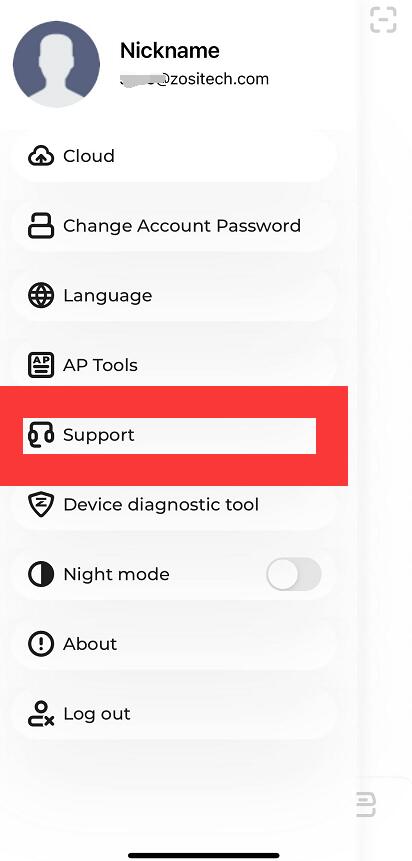 Zosi 2024 app setup